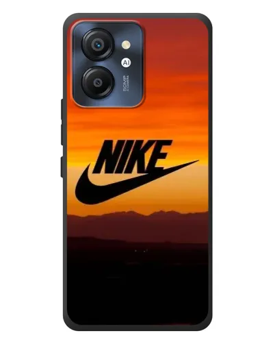 Чехол для Blackview Color 8 с картинкой «Nike — вечерний горизонт»