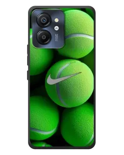 Чехол для Blackview Color 8 с картинкой «Теннисные мячи Найк»