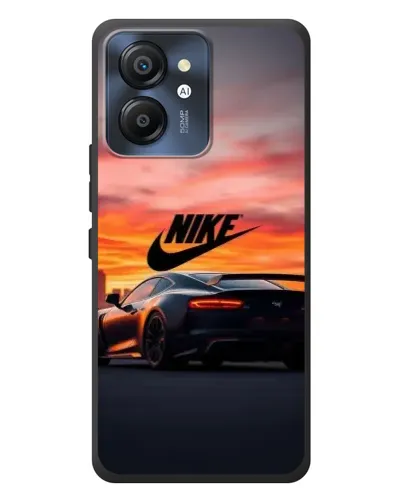Чехол для Blackview Color 8 с картинкой «Nike и суперкар»