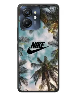 Чехол для Blackview Color 8 с картинкой «Тропический принт Nike»