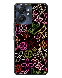 Чехол для Blackview Color 8 с картинкой «Неоновый микс Nike»