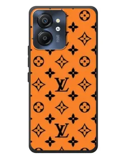 Чехол для Blackview Color 8 с картинкой «Оранжевый стиль LV»