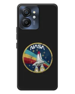 Чехол для Blackview Color 8 с картинкой «NASA — эмблема миссии»