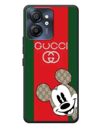 Чехол для Blackview Color 8 с картинкой «Gucci — полосы и Микки» Чехол для Blackview Color 8 с картинкой «Gucci — полосы и Микки»