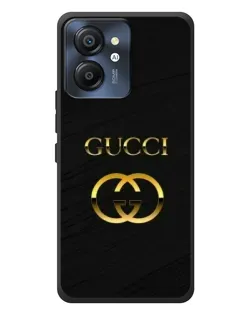 Чехол для Blackview Color 8 с картинкой «Золотой логотип Gucci»