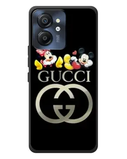 Чехол для Blackview Color 8 с картинкой «Gucci — герои Disney»