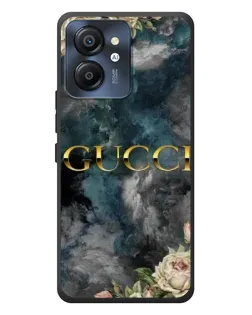 Чехол для Blackview Color 8 с картинкой «Абстрактные цветы Gucci»