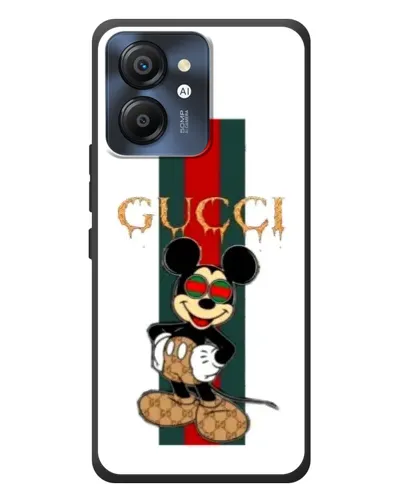 Чехол для Blackview Color 8 с картинкой «Микки Маус Gucci — полосы» Чехол для Blackview Color 8 с картинкой «Микки Маус Gucci — полосы»