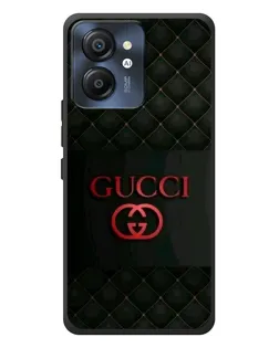 Чехол для Blackview Color 8 с картинкой «Gucci — стеганый черный»