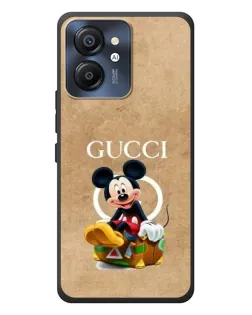 Чехол для Blackview Color 8 с картинкой «Микки Маус Gucci — крафт»