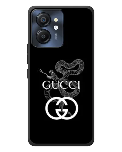 Чехол для Blackview Color 8 с картинкой «Gucci — серебряная змея» Чехол для Blackview Color 8 с картинкой «Gucci — серебряная змея»