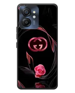 Чехол для Blackview Color 8 с картинкой «Gucci — неоновая роза»