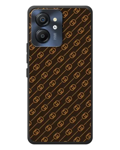 Чехол для Blackview Color 8 с картинкой «Gucci — золотые диагонали» Чехол для Blackview Color 8 с картинкой «Gucci — золотые диагонали»