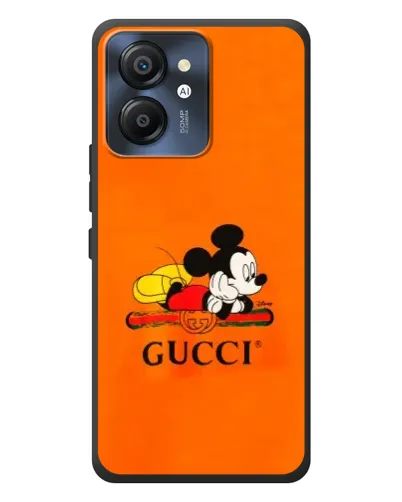 Чехол для Blackview Color 8 с картинкой «Микки Маус Gucci — оранж» Чехол для Blackview Color 8 с картинкой «Микки Маус Gucci — оранж»