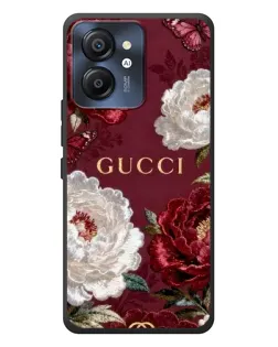 Чехол для Blackview Color 8 с картинкой «Gucci — бордовые розы» Чехол для Blackview Color 8 с картинкой «Gucci — бордовые розы»