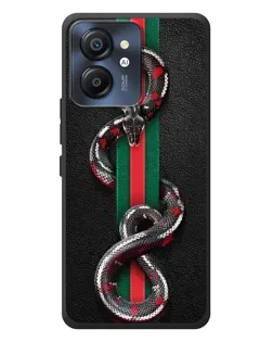 Чехол для Blackview Color 8 с картинкой «Gucci — змея на полосе» Чехол для Blackview Color 8 с картинкой «Gucci — змея на полосе»