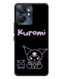 Чохол для Blackview Color 8 з картинкою «Kuromi — чорний мінімалізм»
