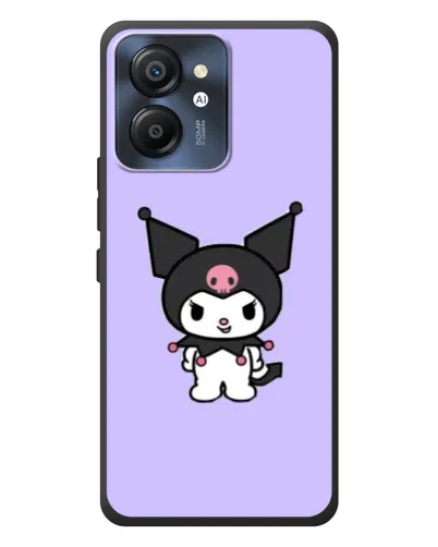 Чехол для Blackview Color 8 с картинкой «Kuromi — нежный фиолетовый»
