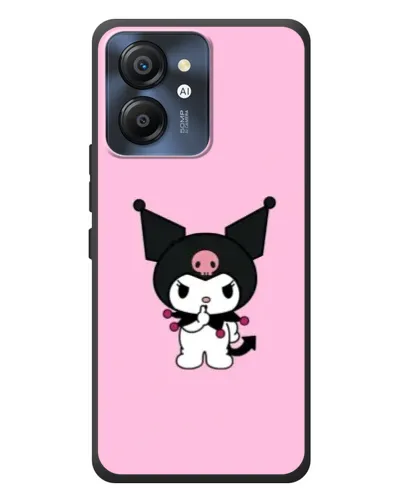 Чехол для Blackview Color 8 с картинкой «Kuromi — розовая нежность»