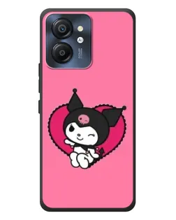 Чехол для Blackview Color 8 с картинкой «Kuromi — любовь в сердце»