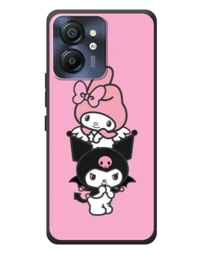 Чехол для Blackview Color 8 с картинкой «My Melody и Kuromi»