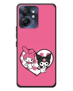 Чехол для Blackview Color 8 с картинкой «Kuromi и My Melody»