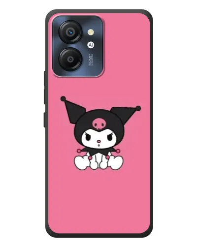 Чехол для Blackview Color 8 с картинкой «Хмурая Kuromi»