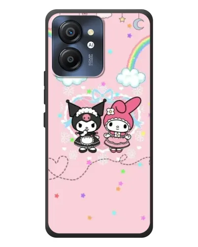 Чехол для Blackview Color 8 с картинкой «My Melody и Kuromi»