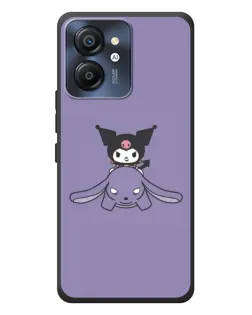 Чехол для Blackview Color 8 с картинкой «Kuromi на лиловом фоне»
