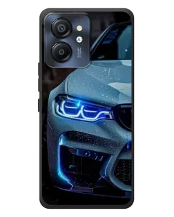 Чехол для Blackview Color 8 с картинкой «Взгляд BMW с синими фарами»