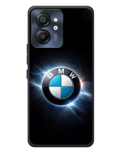 Чехол для Blackview Color 8 с картинкой «BMW — неоновое сияние»