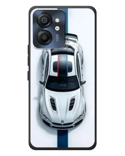 Чехол для Blackview Color 8 с картинкой «Вид сверху — BMW M»
