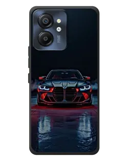 Чехол для Blackview Color 8 с картинкой «BMW на мокрой дороге»