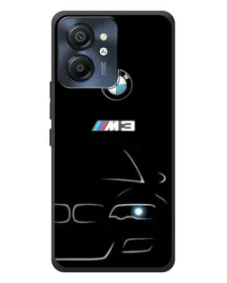 Чехол для Blackview Color 8 с картинкой «Минималистичный принт BMW M3»