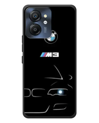 Чехол для Blackview Color 8 с картинкой «Минималистичный принт BMW M3»