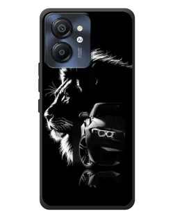 Чехол для Blackview Color 8 с картинкой «BMW и лев»
