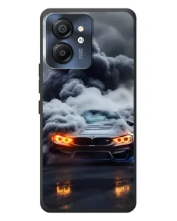 Чехол для Blackview Color 8 с картинкой «BMW в дыму»