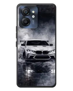 Чехол для Blackview Color 8 с картинкой «BMW сквозь туман»