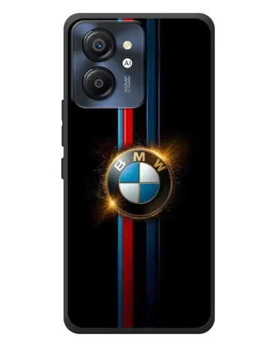Чехол для Blackview Color 8 с картинкой «BMW M-Power неон»