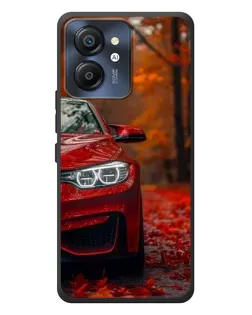 Чехол для Blackview Color 8 с картинкой «Осенняя BMW M4»