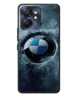 Чехол для Blackview Color 8 с картинкой «Логотип BMW — лед»