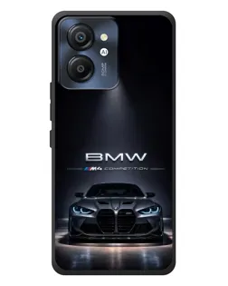 Чехол для Blackview Color 8 с картинкой «BMW сквозь ночной город»