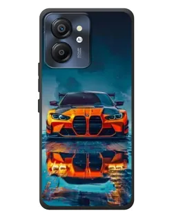 Чехол для Blackview Color 8 с картинкой «BMW — золотая эмблема»