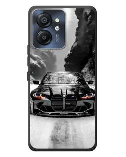 Чехол для Blackview Color 8 с картинкой «BMW — акварельный дрифт»