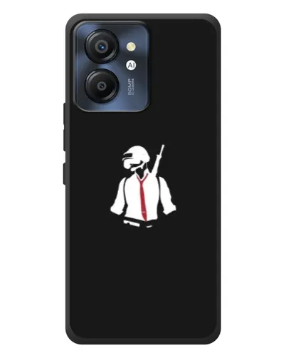 Чехол для Blackview Color 8 с картинкой «PUBG — силуэт воина» Чехол для Blackview Color 8 с картинкой «PUBG — силуэт воина»