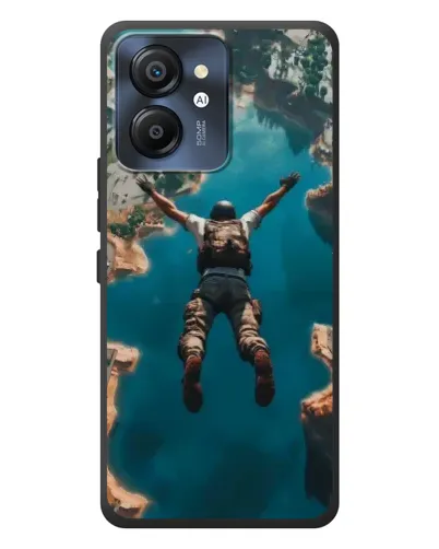 Чехол для Blackview Color 8 с картинкой «PUBG — свободное падение» Чехол для Blackview Color 8 с картинкой «PUBG — свободное падение»