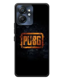 Чехол для Blackview Color 8 с картинкой «PUBG — золотой логотип»