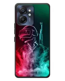 Чехол для Blackview Color 8 с картинкой «PUBG — огненный воин»
