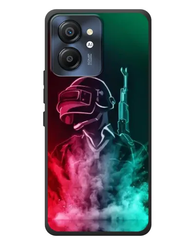 Чехол для Blackview Color 8 с картинкой «PUBG — огненный воин» Чехол для Blackview Color 8 с картинкой «PUBG — огненный воин»