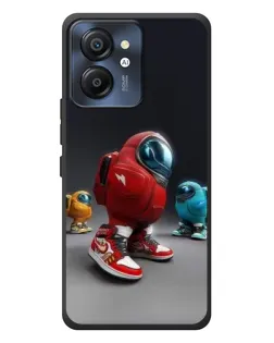 Чехол для Blackview Color 8 с картинкой «Among Us — 3D стиль»